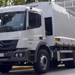 Caminhão Compactador de Lixo - Mercedes-Benz - Portal Governo