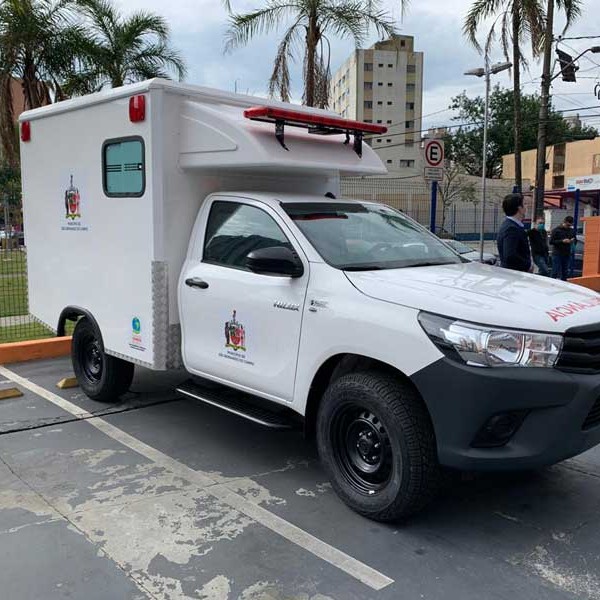Ambulância de Transporte - Tipo A - Toyota - Hilux - Portal Governo
