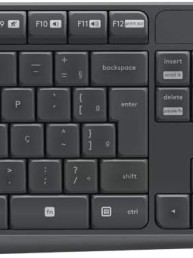 Kit Teclado e Mouse Sem Fio - Logitech - MK235 - Portal Governo